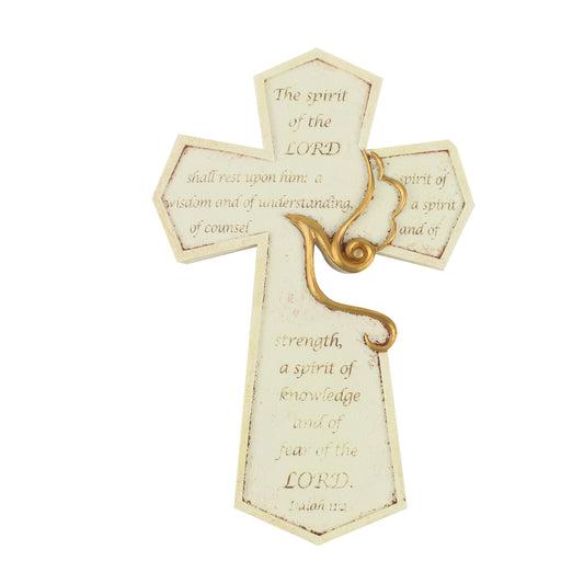 Stone Confirmation Cross - 22cm