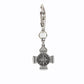 Stainless Steel St Benedict Keychain/Bag Charm