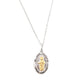 Stainless Steel St Jude Medal/Chain set- 1.5cm (Gold plated)