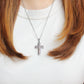 Stainless Steel  Crucifix/Chain - Chunky