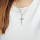 Stainless Steel Papal Crucifix/Chain
