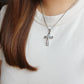 Stainless Steel  Crucifix/Chain - Chunky
