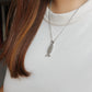 Stainless Steel "Jesus" Fish Pendant/Chain set - 2.5/4cm