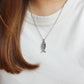 Stainless Steel "Jesus" Fish Pendant/Chain set - 2.5/4cm