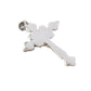 Stainless Steel Brown Gold Plated Crucifix/Chain (Monstrance like)
