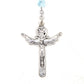 Korean Crystal Rosary - Black/Lt Blue/Pink/Turquoise/Red/White