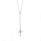 Korean Crystal Rosary - Black/Lt Blue/Pink/Turquoise/Red/White