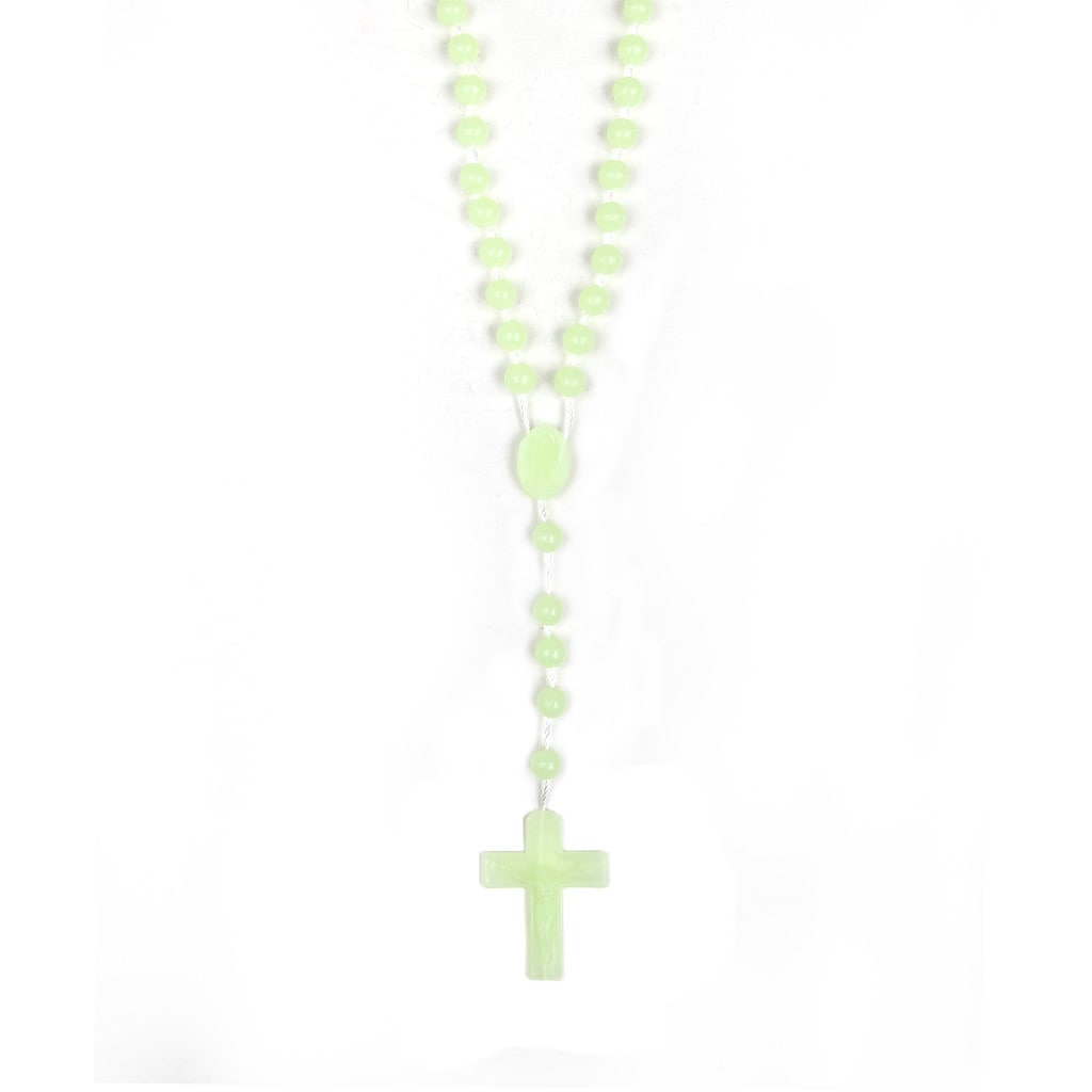 Luminous Rose/Round Bead Rosary