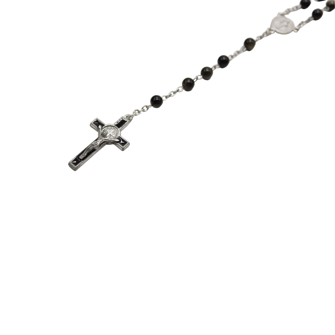 Natural Stone Rosary - 21 Stone Designs Available (Personalisation Available)