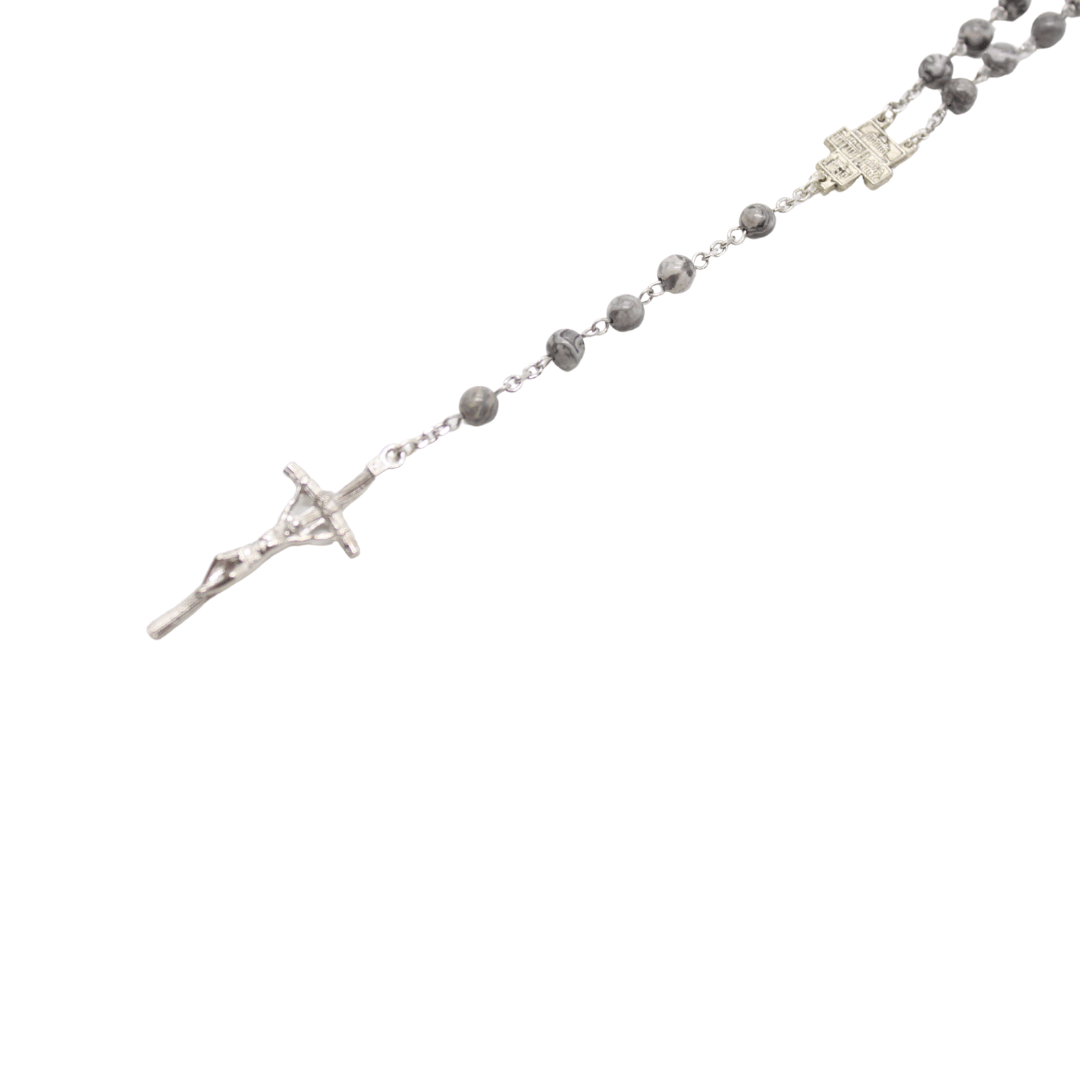 Natural Stone Rosary - 21 Stone Designs Available (Personalisation Available)