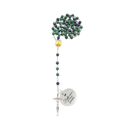 Unakite 6mm Stone Rosary