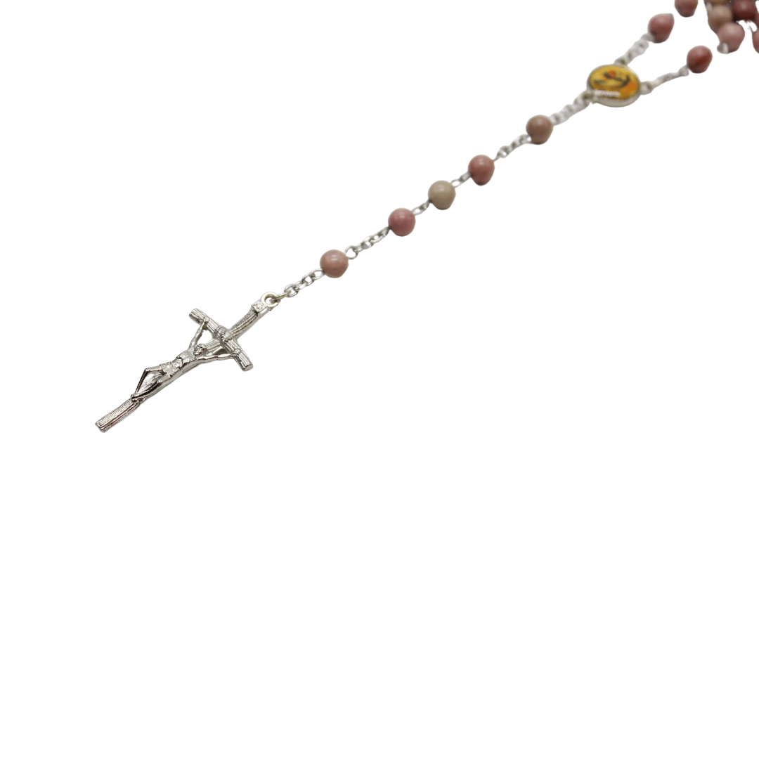 Natural Stone Rosary - 21 Stone Designs Available (Personalisation Available)