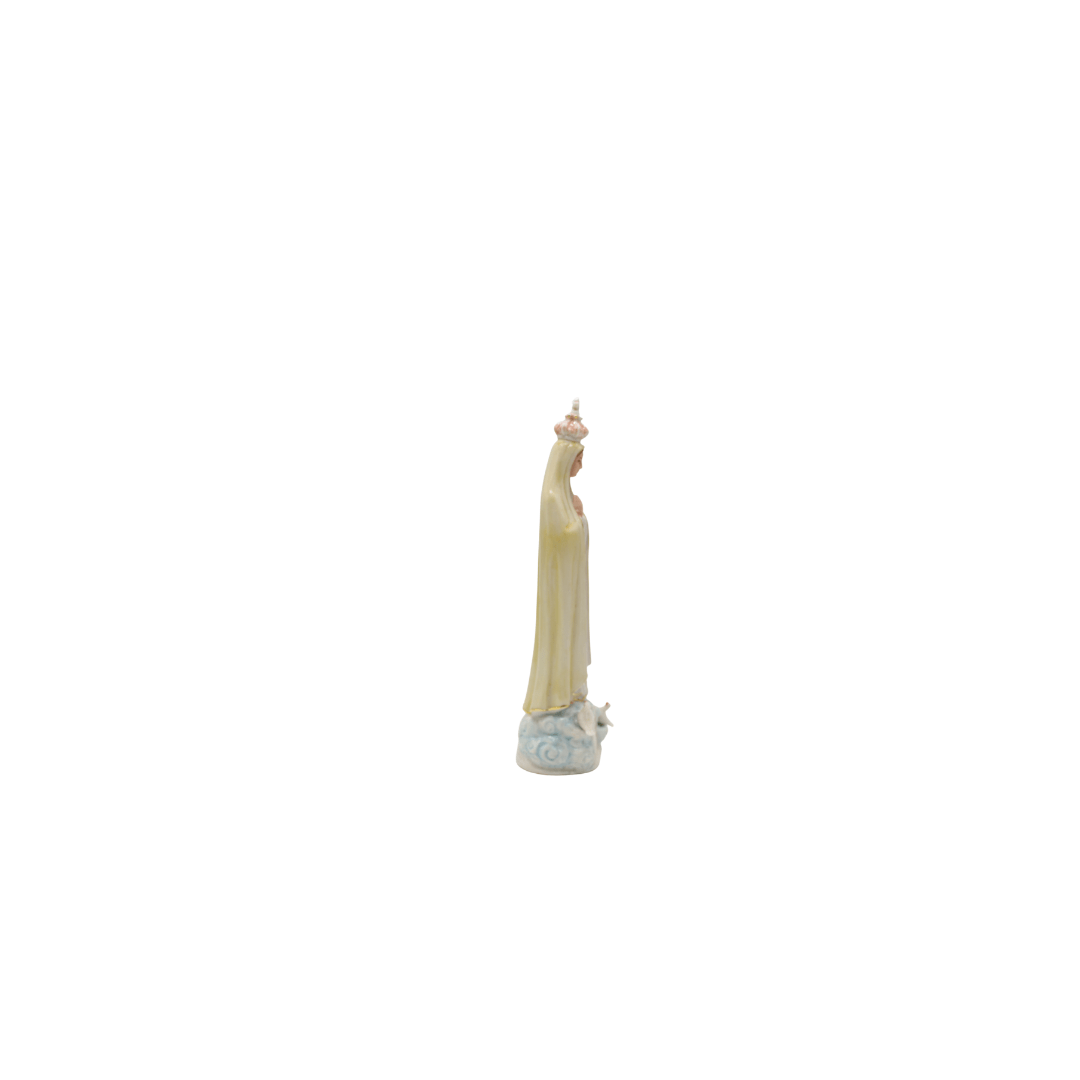 Our Lady of Fatima Ceramic Statue - 17cm