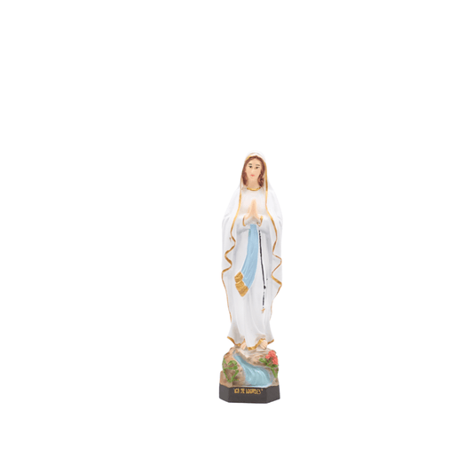 Our Lady of Lourdes Statue - 15cm/17cm