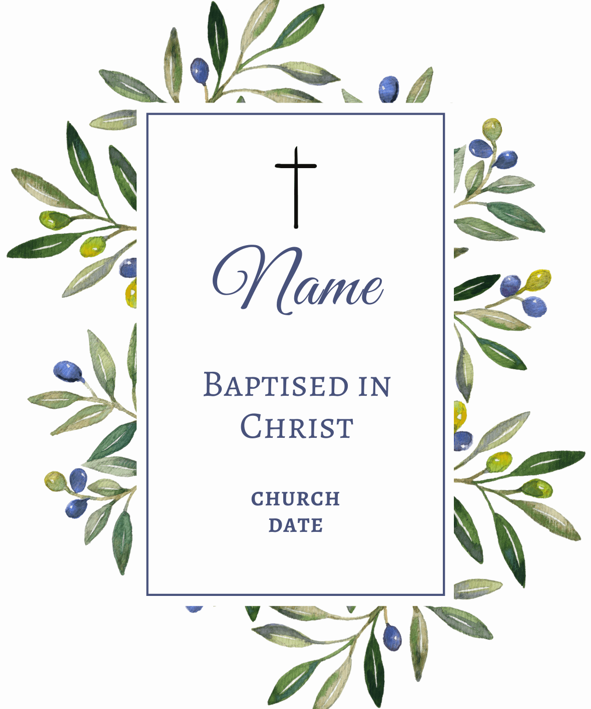 Personalised Baptism Candle /Cloth set