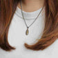 Stainless Steel Miraculous Medal/Chain set- 1.5cm /2.5cm (Gold plated)