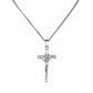 Stainless Steel Papal Crucifix/Chain