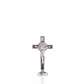 Metal St Benedict Standing Crucifix -10cm (Red/Blue/Green/Black)